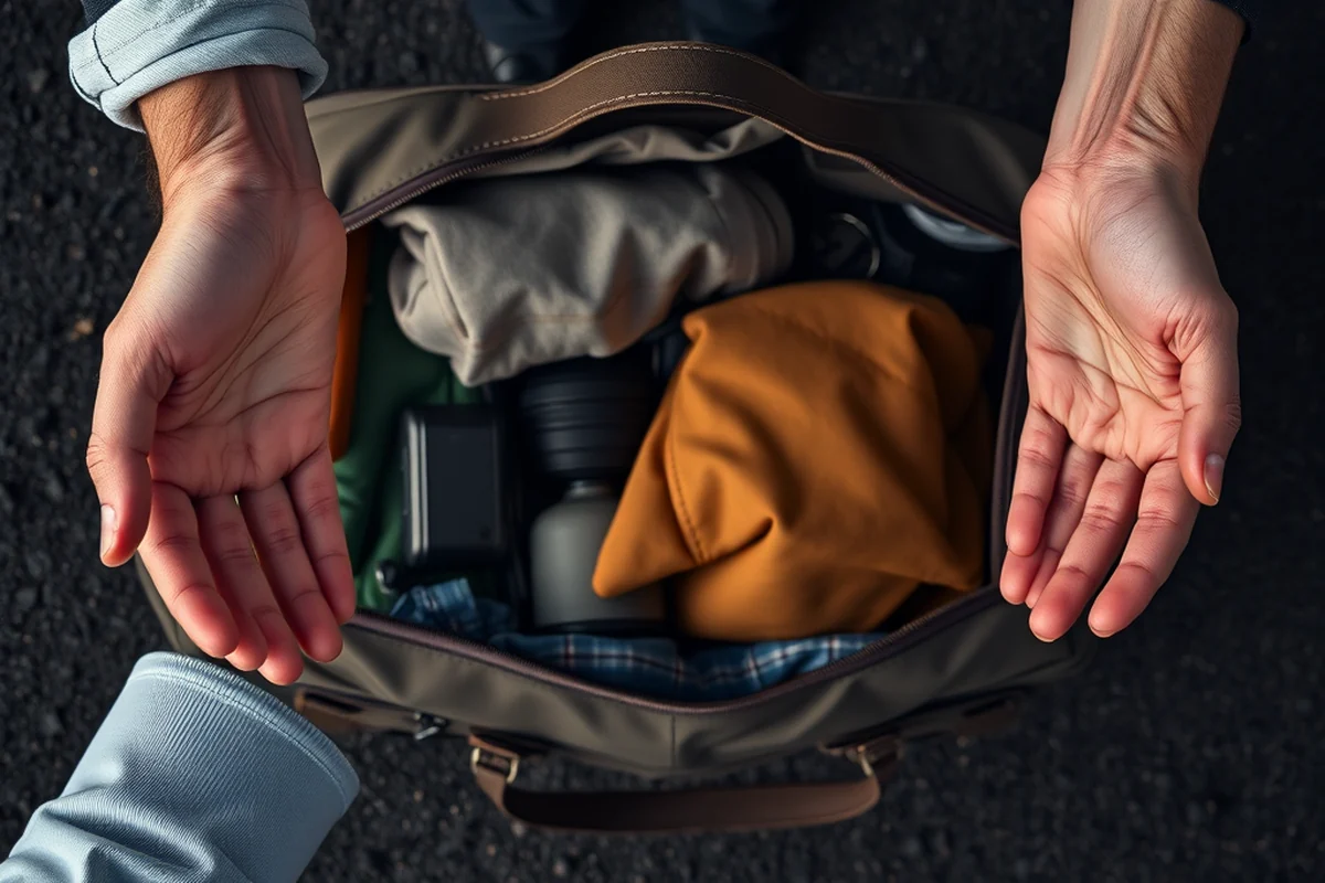adventure travel bag — Adventure Travel Bag (the finished result)