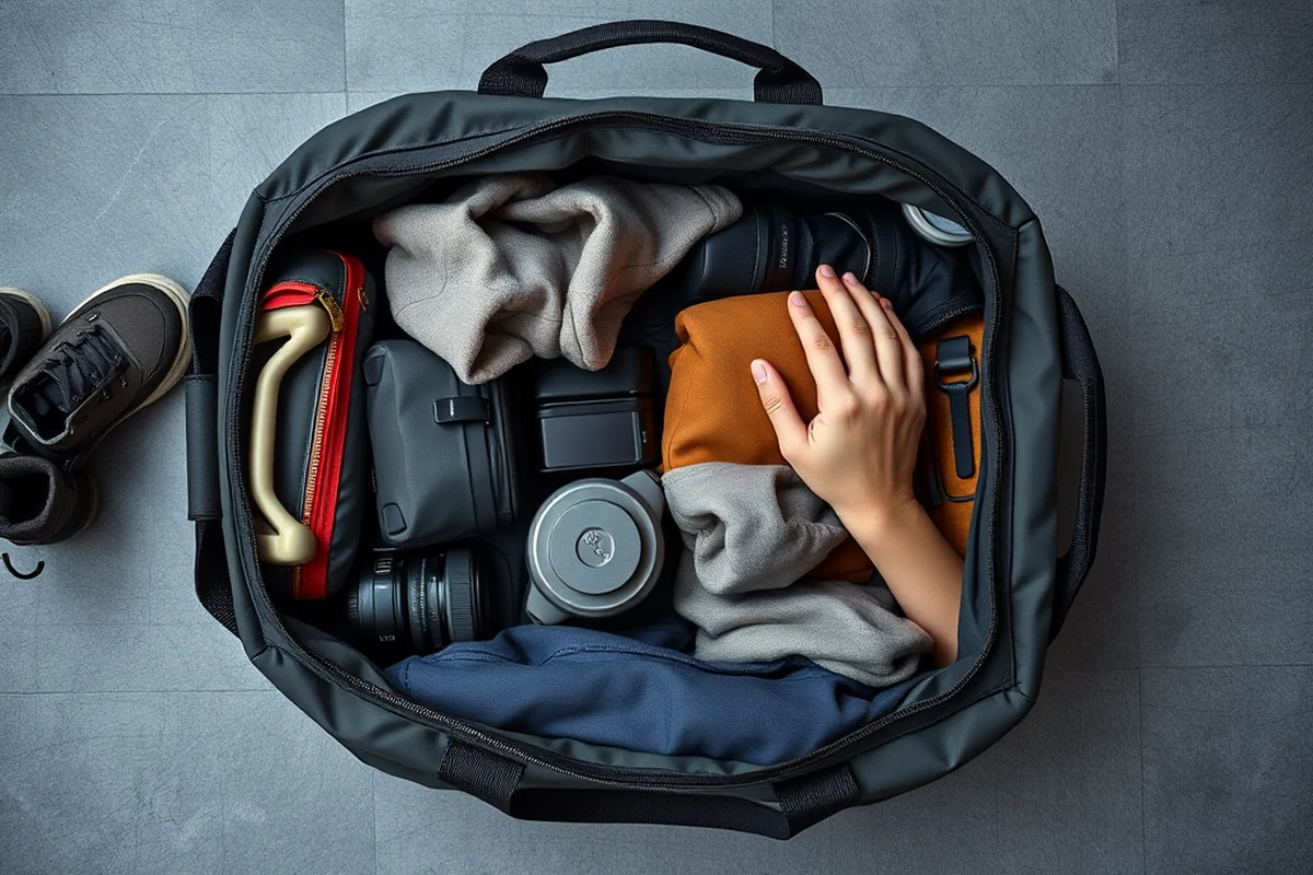 adventure travel kit — Adventure Travel Kit (the finished result)