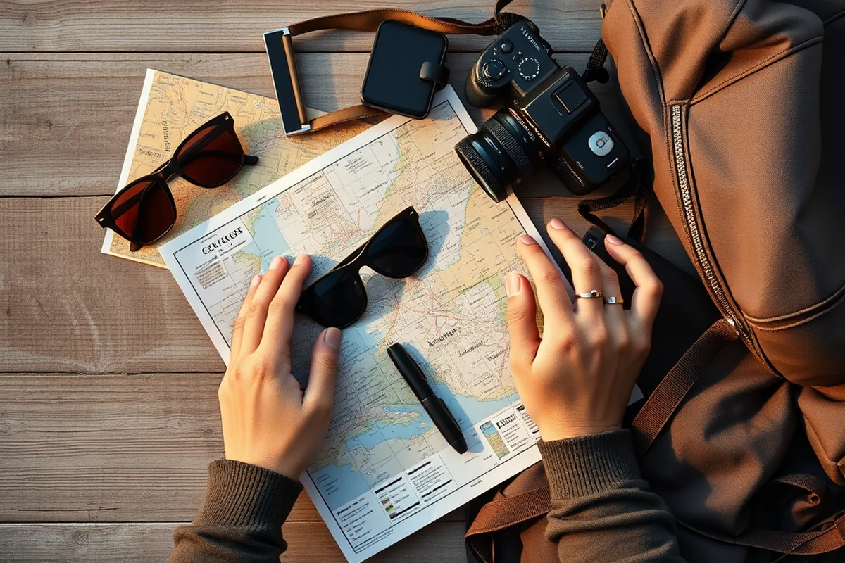 budget adventure travel brand — Budget Adventure Travel Brand (the finished result)