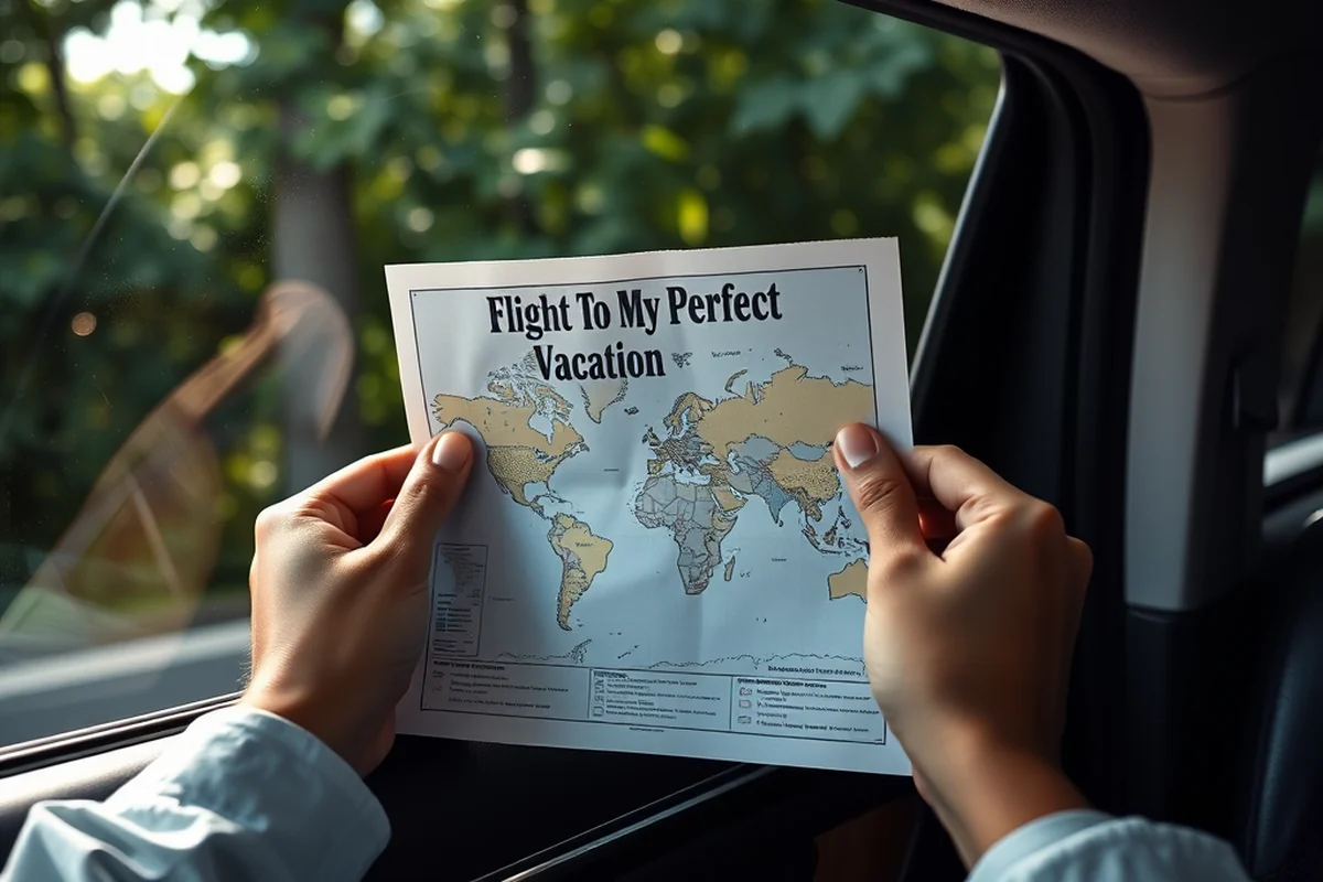 flight to my perfect vacation — Flight To My Perfect Vacation (step by step)