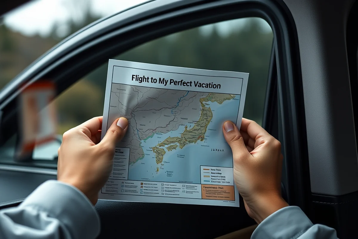 flight to my perfect vacation to japan — Flight To My Perfect Vacation To Japan (step by step)